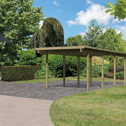 Karibu Einzelcarport ECO 2 Variante A kdi