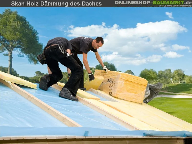 Skan Holz Blockbohlenhaus Toronto 4 70plus, 660 x 420 cm – Bild 3